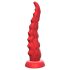 Vibrador pulpo con ventosa y control remoto (rojo)