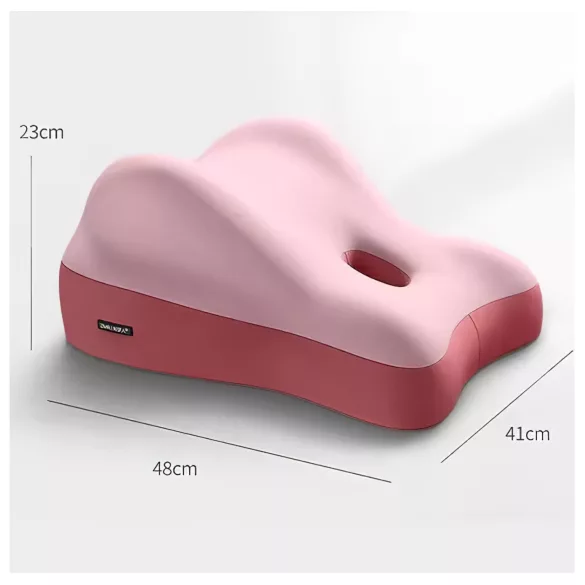 Magic Pillow - Almohada erótica con soporte para consolador - viscoelástica rosa