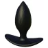 Kangvo - plug anal hinchable magnético con bola rodante (negro)