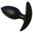 Kangvo - plug anal hinchable magnético con bola rodante (negro)