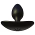 Kangvo - plug anal hinchable magnético con bola rodante (negro)