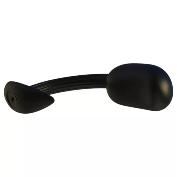 Kangvo - masajeador prostático magnético, plug anal con bola rodante (negro)