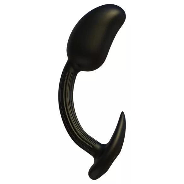 Kangvo - masajeador prostático magnético, plug anal con bola rodante (negro)