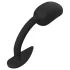 Kangvo - masajeador prostático magnético, plug anal con bola rodante (negro)