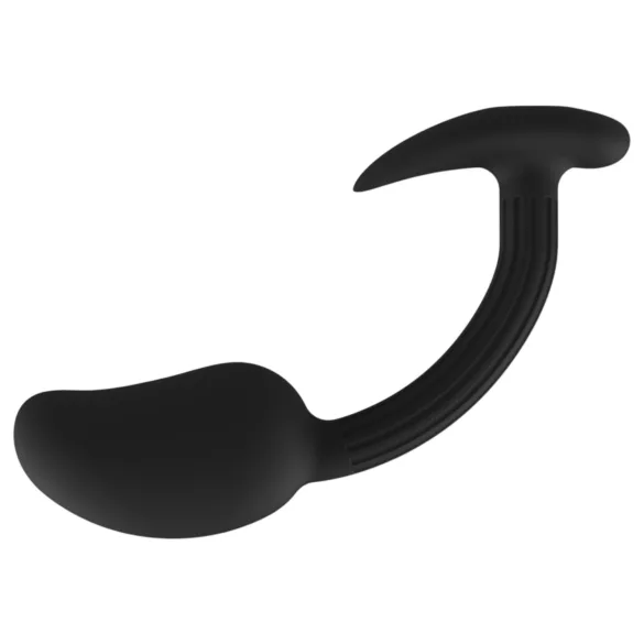 Kangvo - masajeador prostático magnético, plug anal con bola rodante (negro)