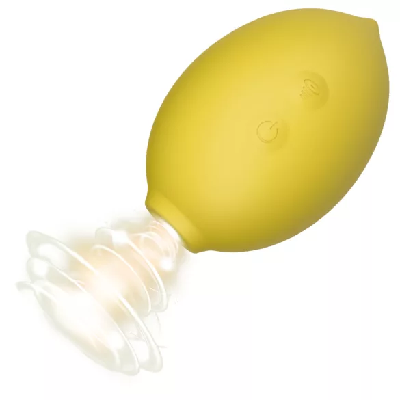 Lemon Squeeze - succionador de clítoris con forma de limón (amarillo)