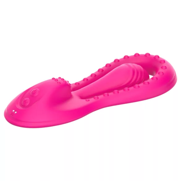 Mroow - vibrador almohada flexible (rosa)