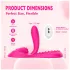 Mroow - vibrador almohada flexible (rosa)
