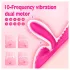 Mroow - vibrador almohada flexible (rosa)