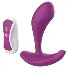 Mroow - vibrador anal con control remoto (morado)
