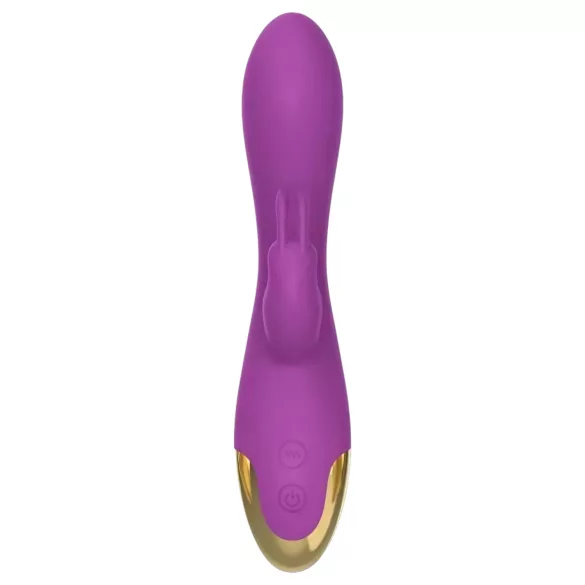 Mroow - vibrador con brazo para el clítoris con conejito (lila)