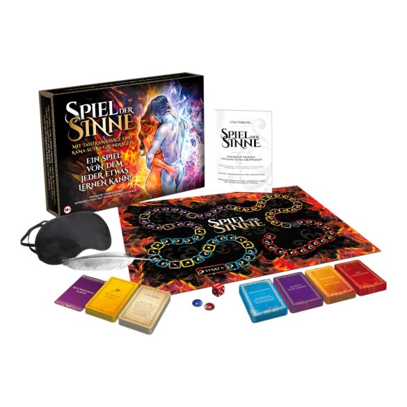 Juego de Sensaciones - Juego de mesa erótico para adultos (alemán)