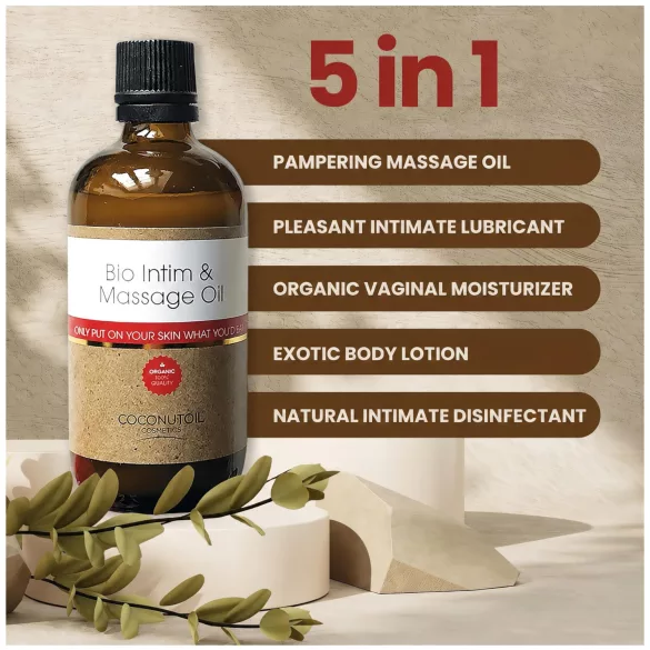 Coconutoil - Aceite íntimo y de masaje orgánico - 80ml