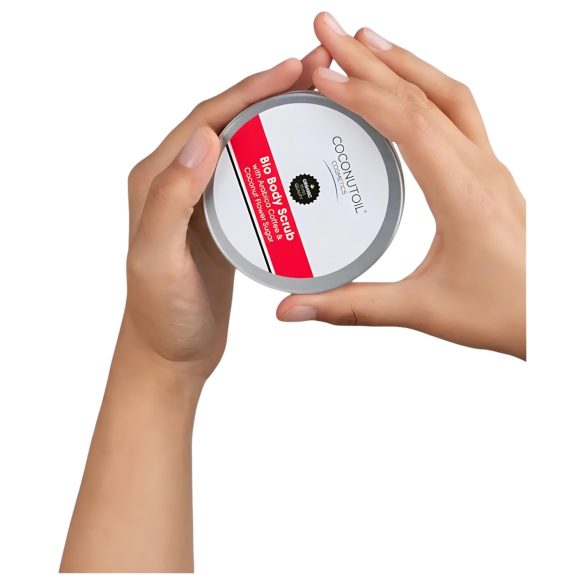 Coconutoil - Exfoliante corporal cafe y azúcar de flor de coco - 100ml