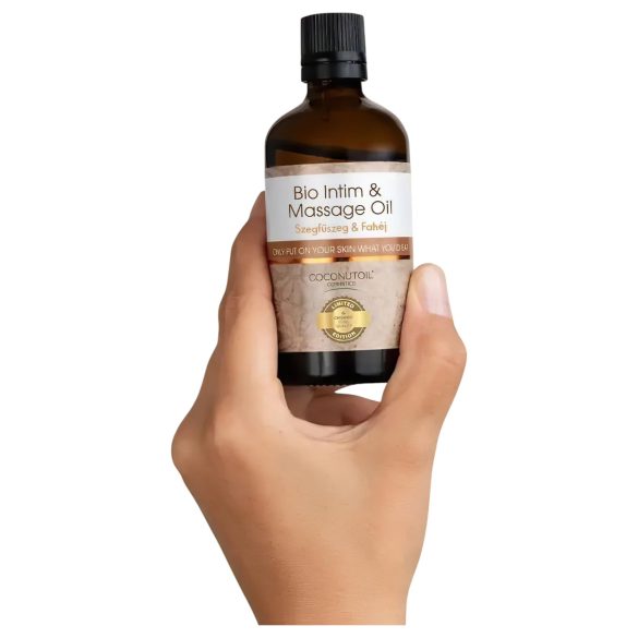 Aceite Bio Íntimo y de Masaje - Clavo y Canela (80ml)