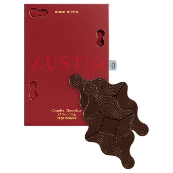 Bocaditos Lustiq Bond - chocolate afrodisíaco (2 uds)
