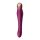 ZALO King - recargable, impermeable, vibrador push (lila)