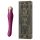 ZALO King - vibrador recargable, impermeable, empuje (morado)