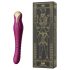 ZALO King - vibrador recargable, impermeable, empuje (morado)