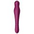 ZALO King - recargable, impermeable, vibrador push (lila)