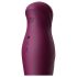ZALO King - vibrador recargable, impermeable, empuje (morado)
