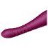 ZALO King - vibrador recargable, impermeable, empuje (morado)