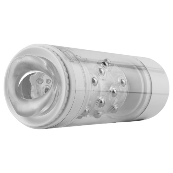 PDX Roto-Bator - masturbador oral vibrador - boca realista blanca