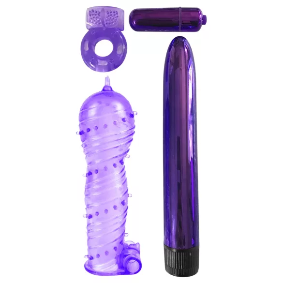 Classix - set de vibradores para parejas - lila