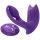 Inya Bump-N-Grind - Vibrador 2en1 con calor (lila)