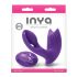 Inya Bump-N-Grind - Vibrador 2en1 con calor (lila)