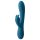 Inya Luv Bunny - vibrador recargable con estimulador (turquesa)