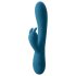 Inya Luv Bunny - vibrador recargable con estimulador (turquesa)