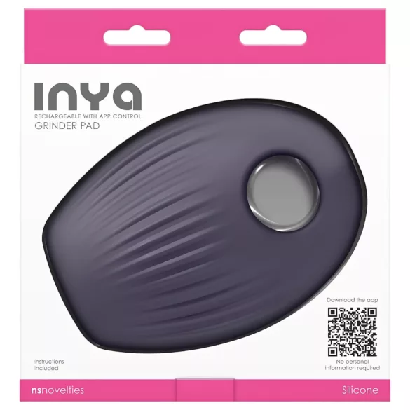Inya Grinder Pad - cojín vibrador inteligente - silicona lila