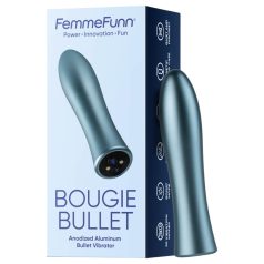 FemmeFunn Bougie - vibrador premium de aluminio (plata)
