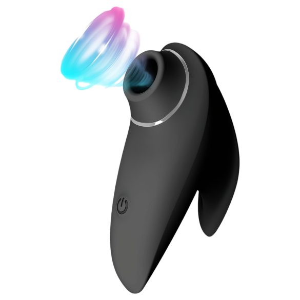 AlvUp - succionador de clítoris con vibración - negro