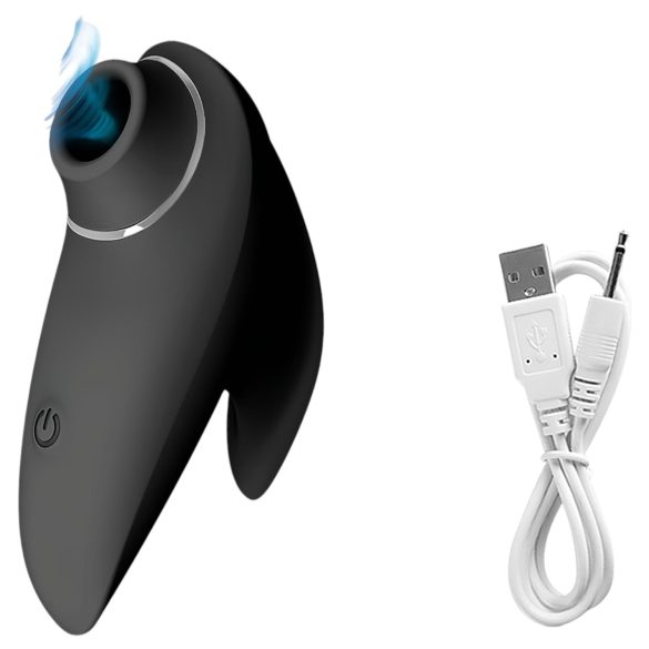 AlvUp - succionador de clítoris con vibración - negro