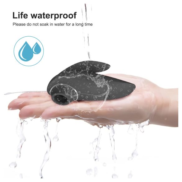 AlvUp - succionador de clítoris con vibración - negro