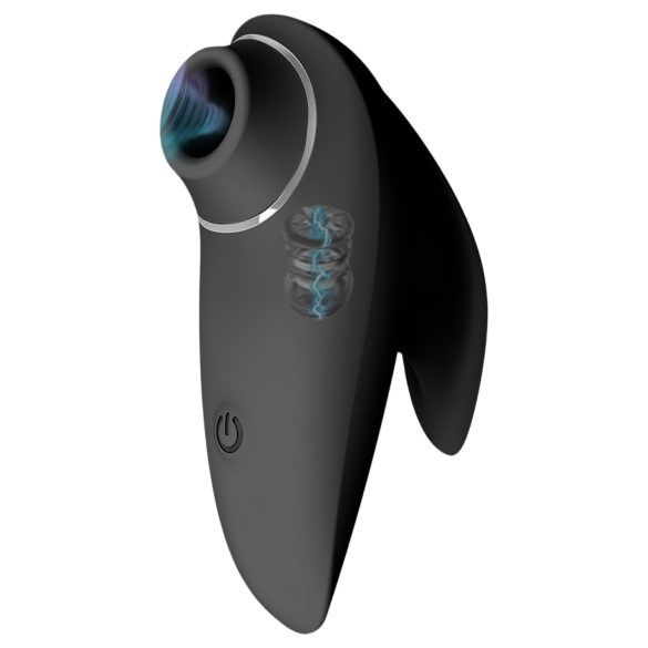 AlvUp - succionador de clítoris con vibración - negro