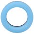 Doc Johnson The Big O - anillo vibrador luminoso (azul)