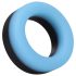 Doc Johnson The Big O - anillo vibrador luminoso (azul)