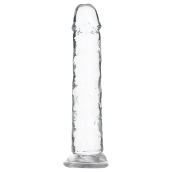 Addiction Crystal - consolador ventosa (transparente) - 18cm