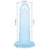 Dildo con ventosa azul Addiction Coctails