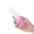 Dildo rosa con ventosa - Addiction Coctails