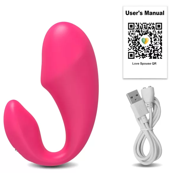 AlvUp - huevo vibrador - inalámbrico - silicona rosa