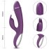 AlvUp - vibrador conejito punto G - silicona lila