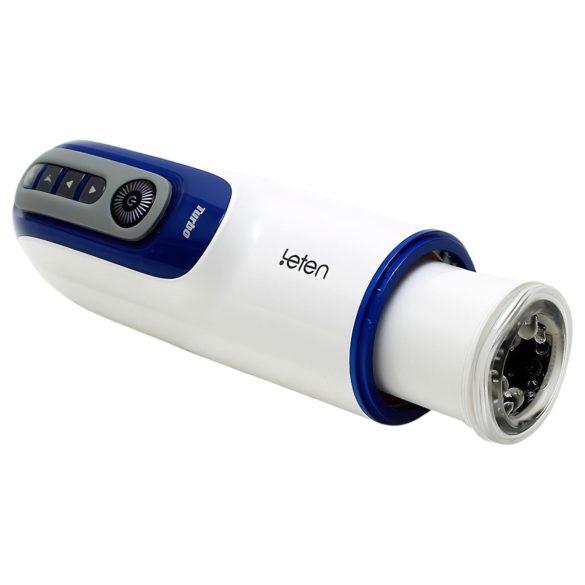 Leten SM390 - masturbador masculino con gemidos y calefacción - blanco