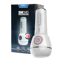   LETEN SM340 - masturbador  recargable, vibrador, succionador, gemidor
