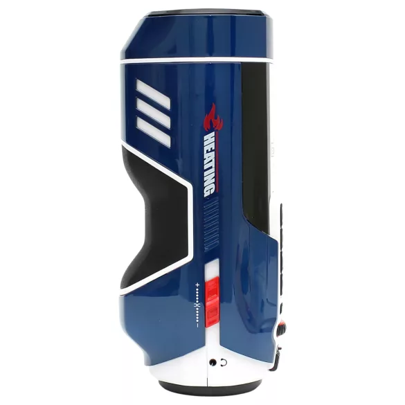 Leten SM Future Pro - masturbador eléctrico de bombeo, presión y calentamiento (azul)