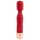 Vibrador masajeador rojo recargable