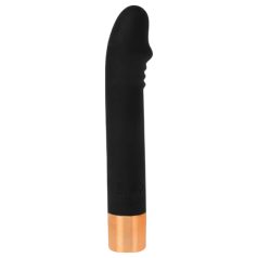 Charming Vibe Dick - vibrador recargable, punto G (negro)